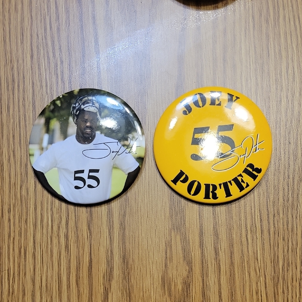 Joey Porter Button Set